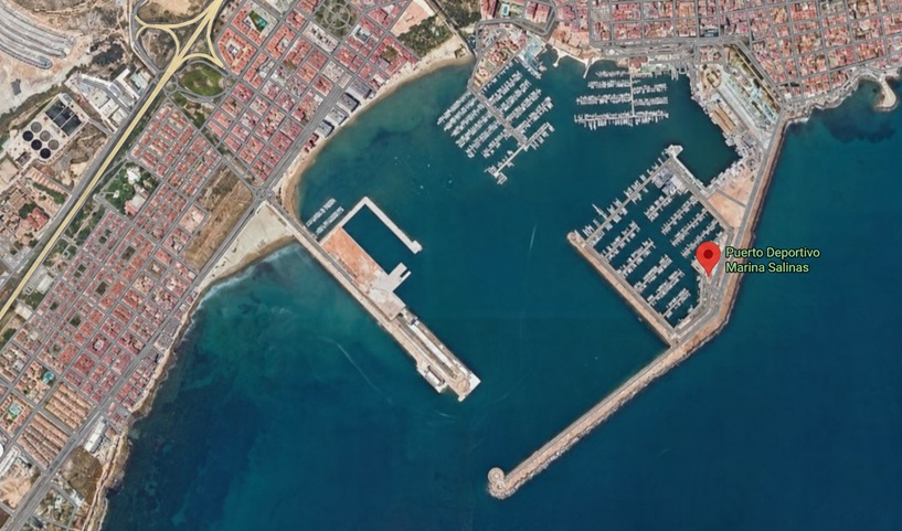 Ubicación Torrevieja Boat Hire
